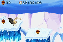 Ice Age 2 The Meltdown screenshot 4 for GameBoy Advance